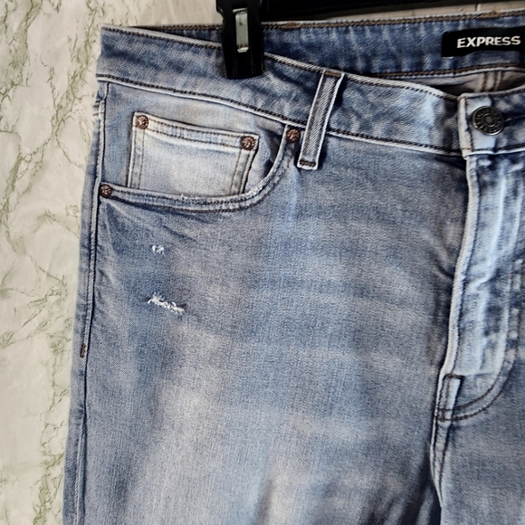 EXPRESS Athletic Skinny Jeans - Picture 3 of 16